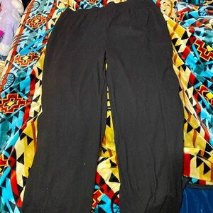 WHITE BIRCH FLARED LEG RIBBED SOFT PANTS WITH POCKETS!